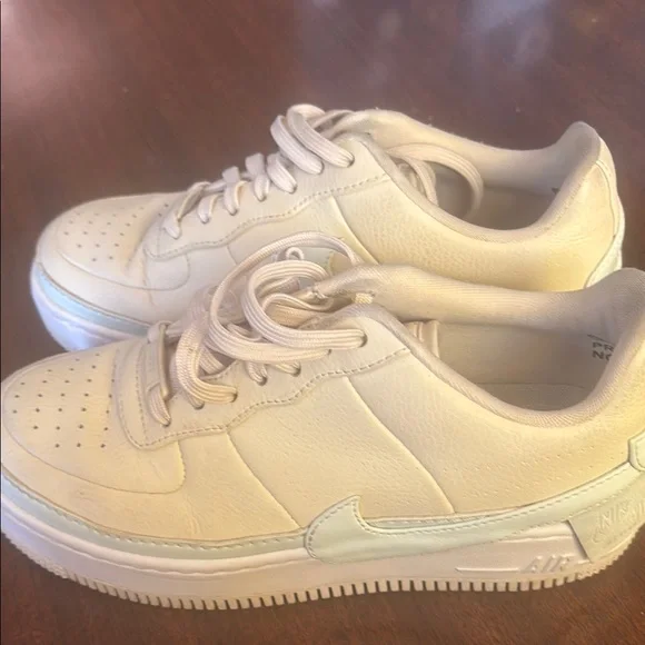 NEW Nike Women's SIZE 7.5 Air Force 1 Jester XX Cream White Aqua Prototype RARE - Picture 1 of 7